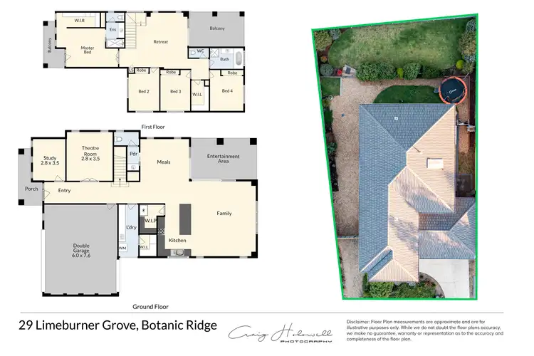 Floorplan of Homely house listing, 29 Limeburner Grove, Botanic Ridge VIC 3977