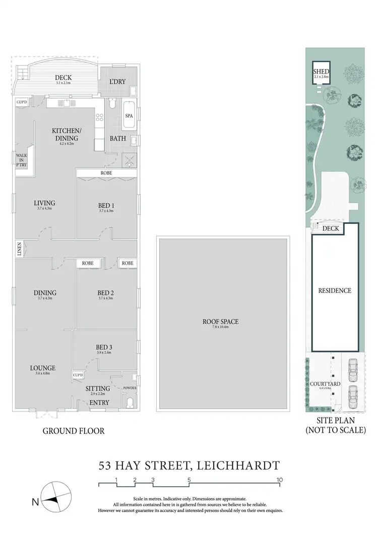 Floorplan of Homely house listing, 53 Hay Street, Leichhardt NSW 2040