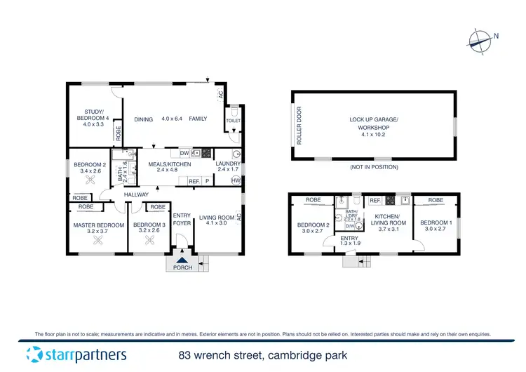 Floorplan of Homely house listing, 83 & 83a Wrench Street, Cambridge Park NSW 2747