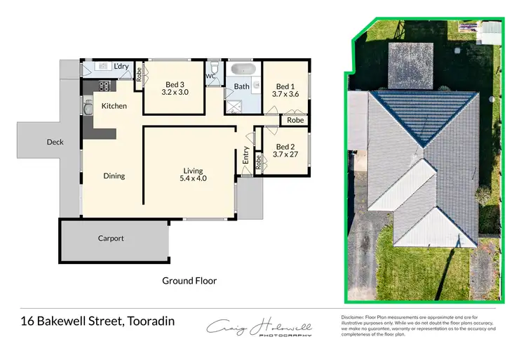 Floorplan of Homely house listing, 16 Bakewell Street, Tooradin VIC 3980