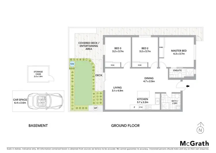 Floorplan of Homely villa listing, 8/8 Carinya Road, Girraween NSW 2145