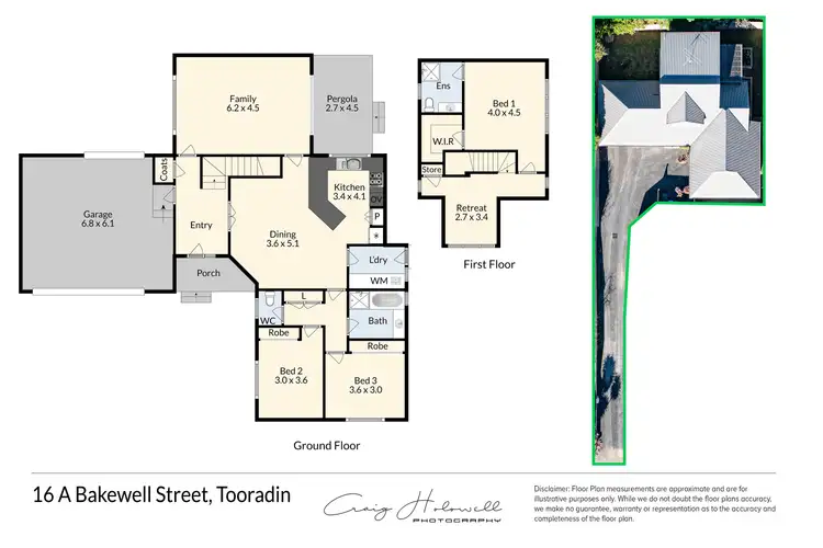 Floorplan of Homely house listing, 16A Bakewell Street, Tooradin VIC 3980
