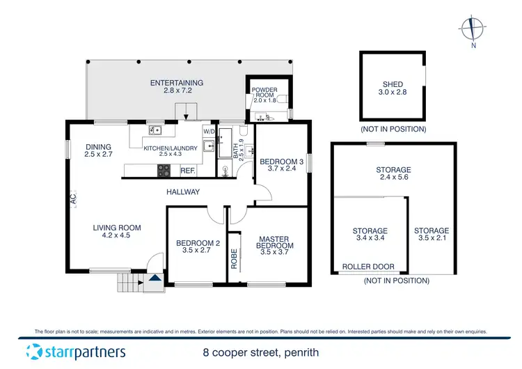 Floorplan of Homely house listing, 8 Cooper Street, Penrith NSW 2750