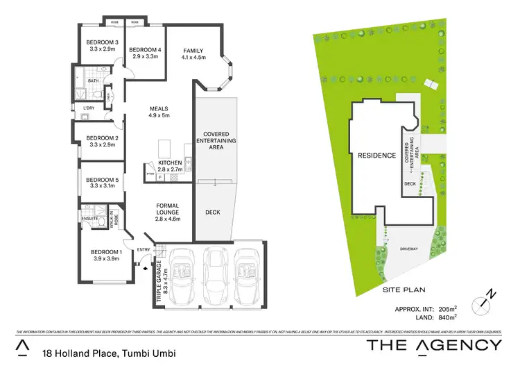 Floorplan of Homely house listing, 18 Holland Place, Tumbi Umbi NSW 2261