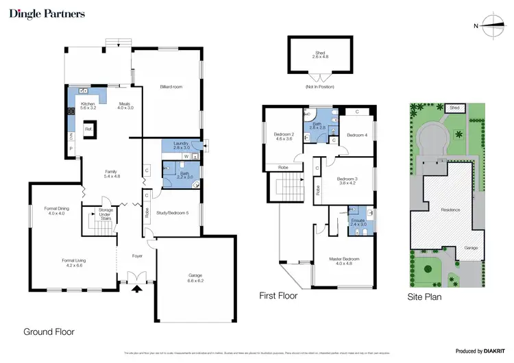 Floorplan of Homely house listing, 12 Nicholson Street, Essendon VIC 3040