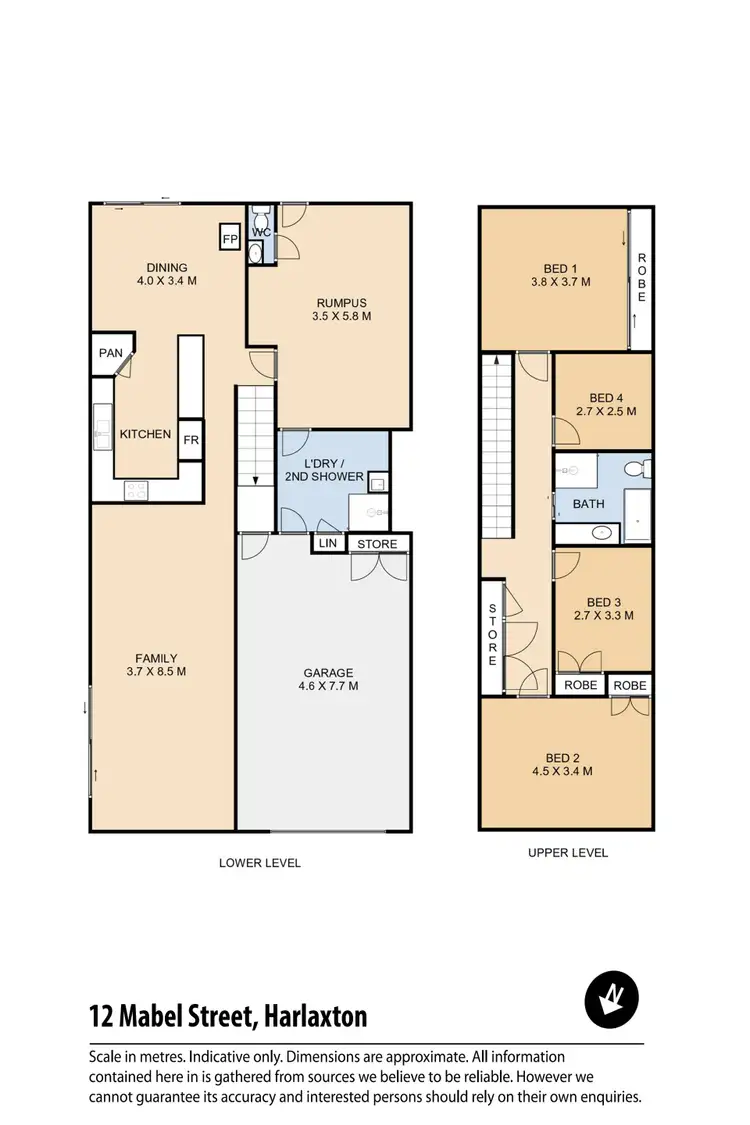 Floorplan of Homely house listing, 12 Mabel Street, Harlaxton QLD 4350