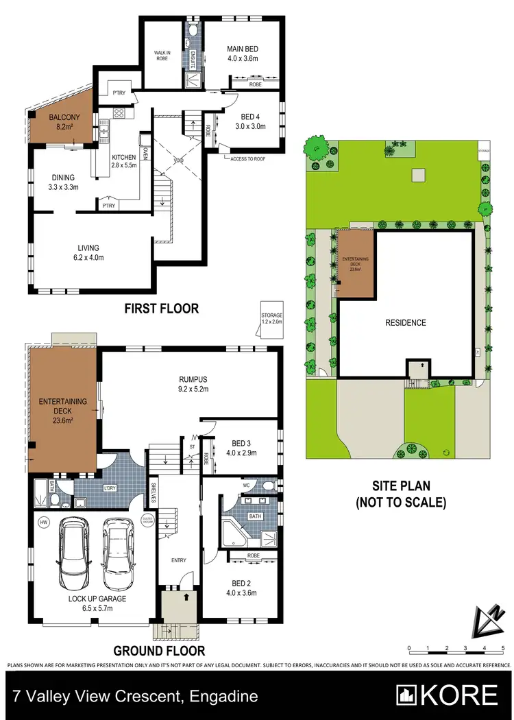 Floorplan of Homely house listing, 7 Valley View Crescent, Engadine NSW 2233