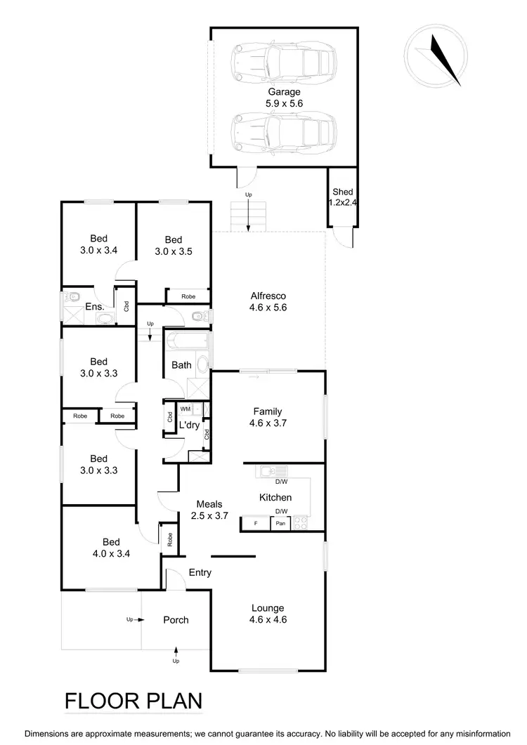 Floorplan of Homely unit listing, 1/20 Baudelaire Avenue, Wantirna VIC 3152
