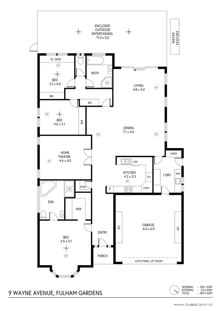 Floorplan of Homely house listing, 9 Wayne Avenue, Fulham Gardens SA 5024