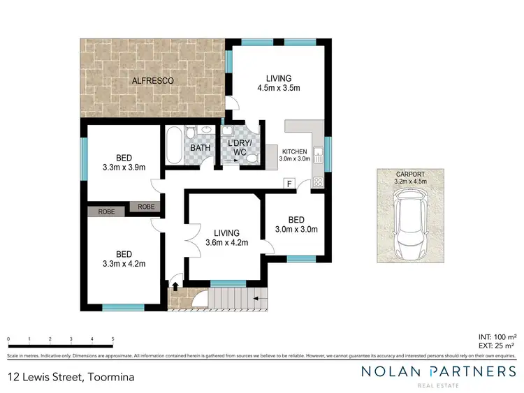 Floorplan of Homely house listing, 12 Lewis Street, Toormina NSW 2452