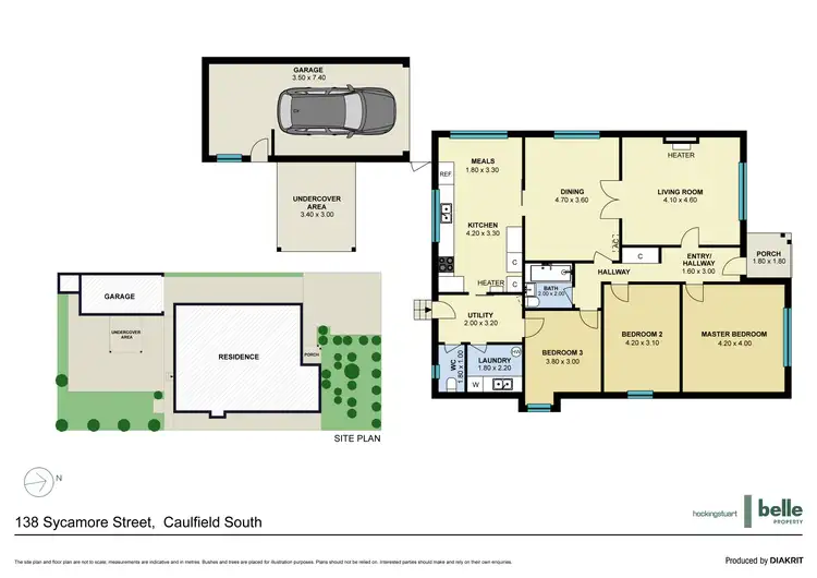 Floorplan of Homely house listing, 138 Sycamore Street, Caulfield South VIC 3162