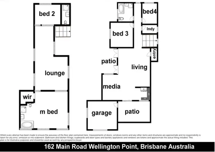 Floorplan of Homely house listing, 162 Main Road, Wellington Point QLD 4160