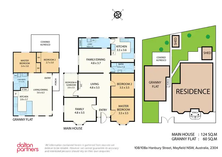 Floorplan of Homely house listing, 108 Hanbury Street, Mayfield NSW 2304