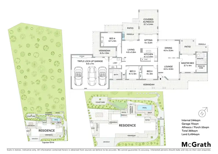 Floorplan of Homely house listing, 27-29 Topview Drive, Mons QLD 4556