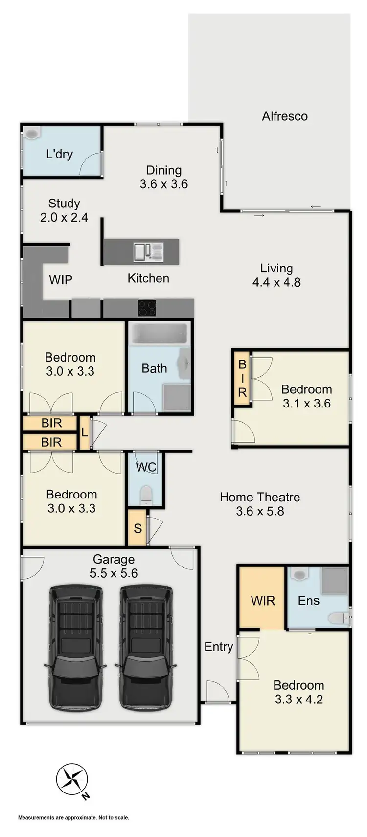 Floorplan of Homely house listing, 15 Callisto Street, Riverstone NSW 2765
