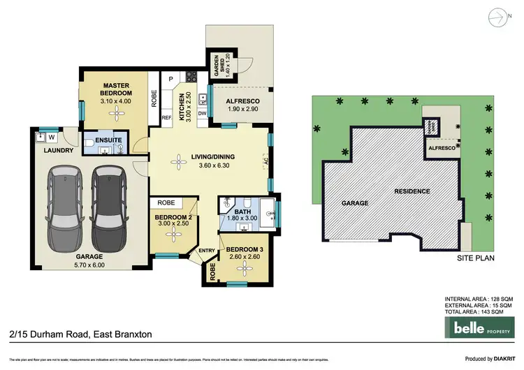 Floorplan of Homely villa listing, 2/15 Durham Road, East Branxton NSW 2335