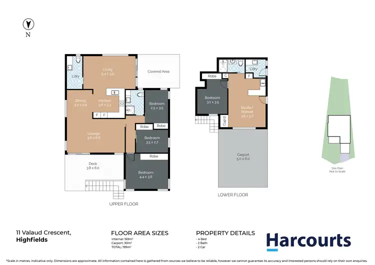 Floorplan of Homely house listing, 11 Valaud Crescent, Highfields NSW 2289