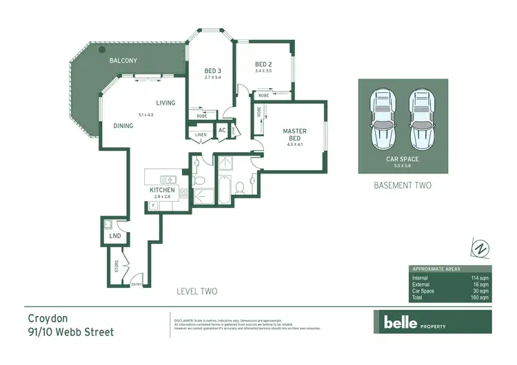 Floorplan of Homely apartment listing, 91/10 Webb Street, Croydon NSW 2132