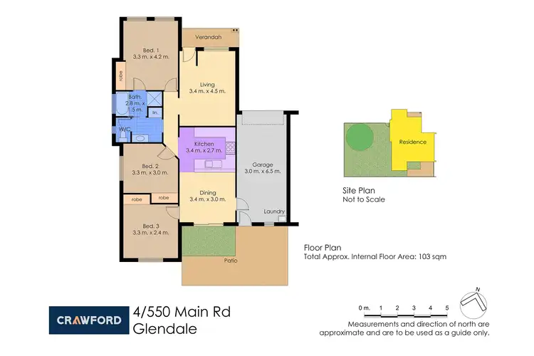 Floorplan of Homely villa listing, 4/550 Main Road, Glendale NSW 2285