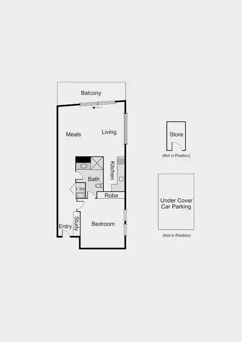 Floorplan of Homely apartment listing, 6/10 Docker Street, Elwood VIC 3184