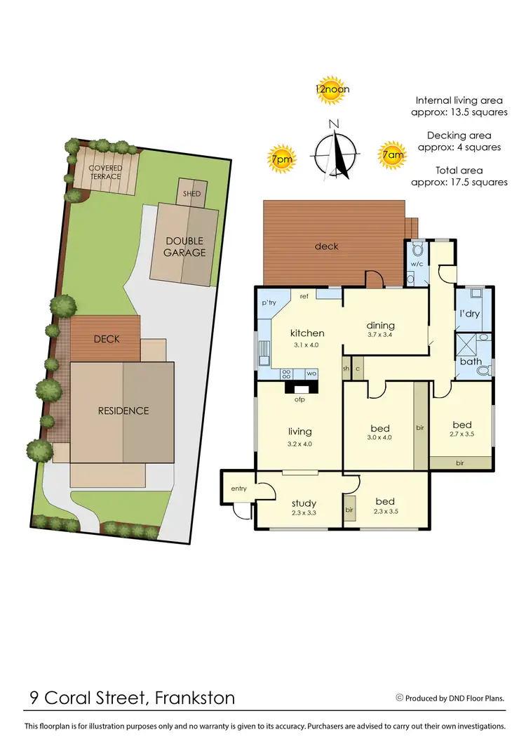 Floorplan of Homely house listing, 9 Coral Street, Frankston VIC 3199