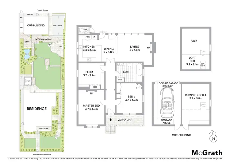 Floorplan of Homely house listing, 7 Merrenburn Avenue, Naremburn NSW 2065