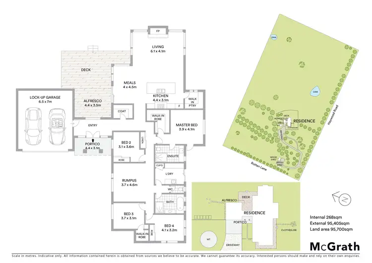 Floorplan of Homely house listing, 83 Haywood Road, Lal Lal VIC 3352