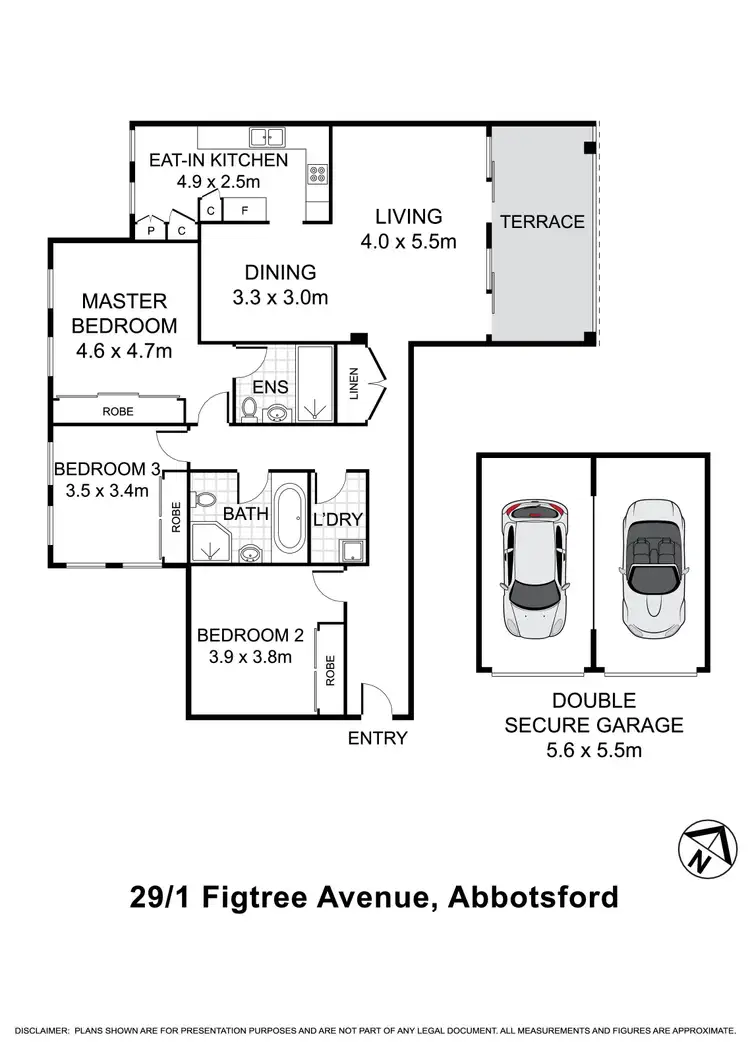 Floorplan of Homely apartment listing, 29/1 Figtree Avenue, Abbotsford NSW 2046