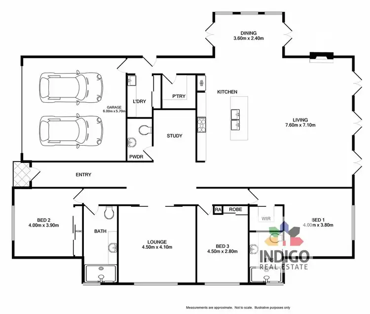 Floorplan of Homely house listing, 6 Lakeside Way, Beechworth VIC 3747
