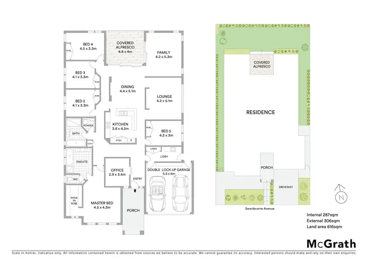 Floorplan of Homely house listing, 22 Swanbourne Avenue, Highton VIC 3216