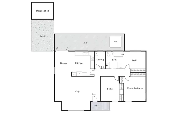 Floorplan of Homely house listing, 60 Pethebridge Street, Pearce ACT 2607