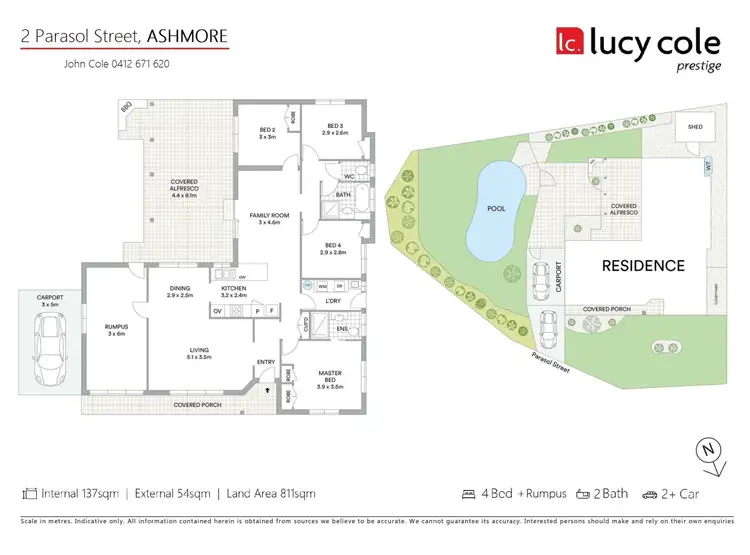 Floorplan of Homely house listing, 2 Parasol Street, Ashmore QLD 4214