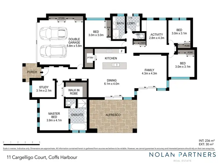 Floorplan of Homely house listing, 11 Cargelligo Court, North Boambee Valley NSW 2450