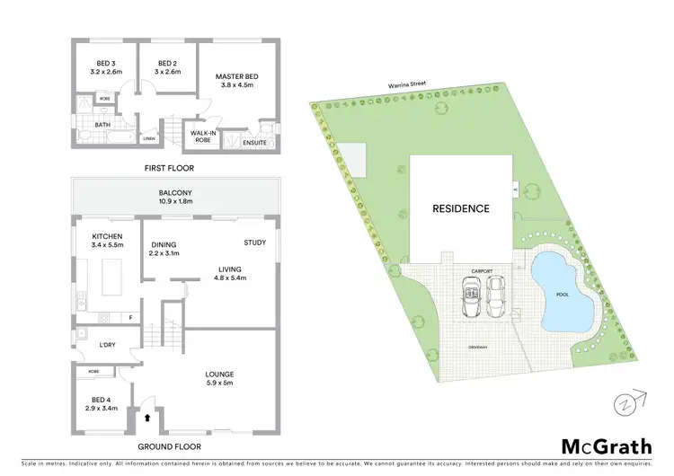 Floorplan of Homely house listing, 86 Warrina Street, Berowra Heights NSW 2082