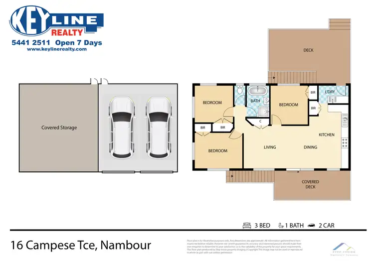 Floorplan of Homely house listing, 16 Campese Terrace, Nambour QLD 4560