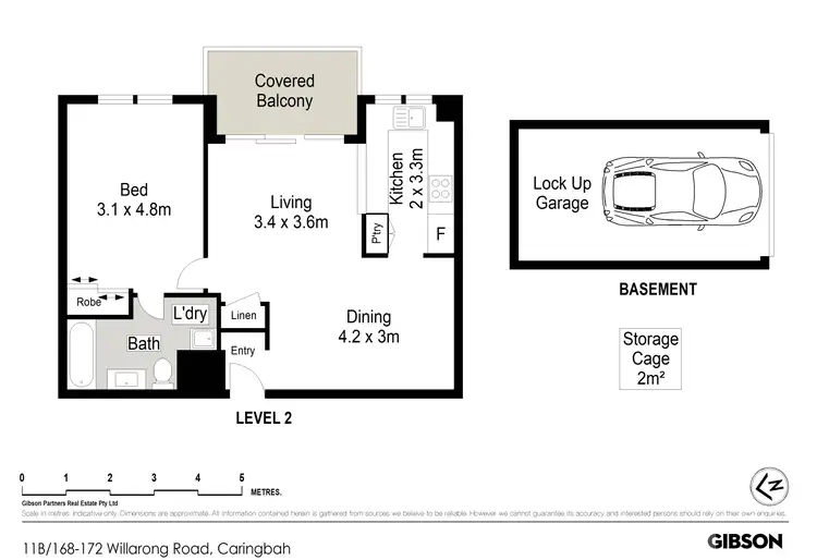 Floorplan of Homely apartment listing, 11B/168-172 Willarong Road, Caringbah NSW 2229