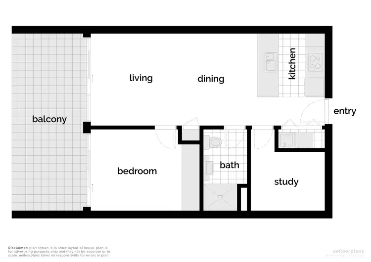 Floorplan of Homely apartment listing, 55/2 Newchurch Street, Coombs ACT 2611