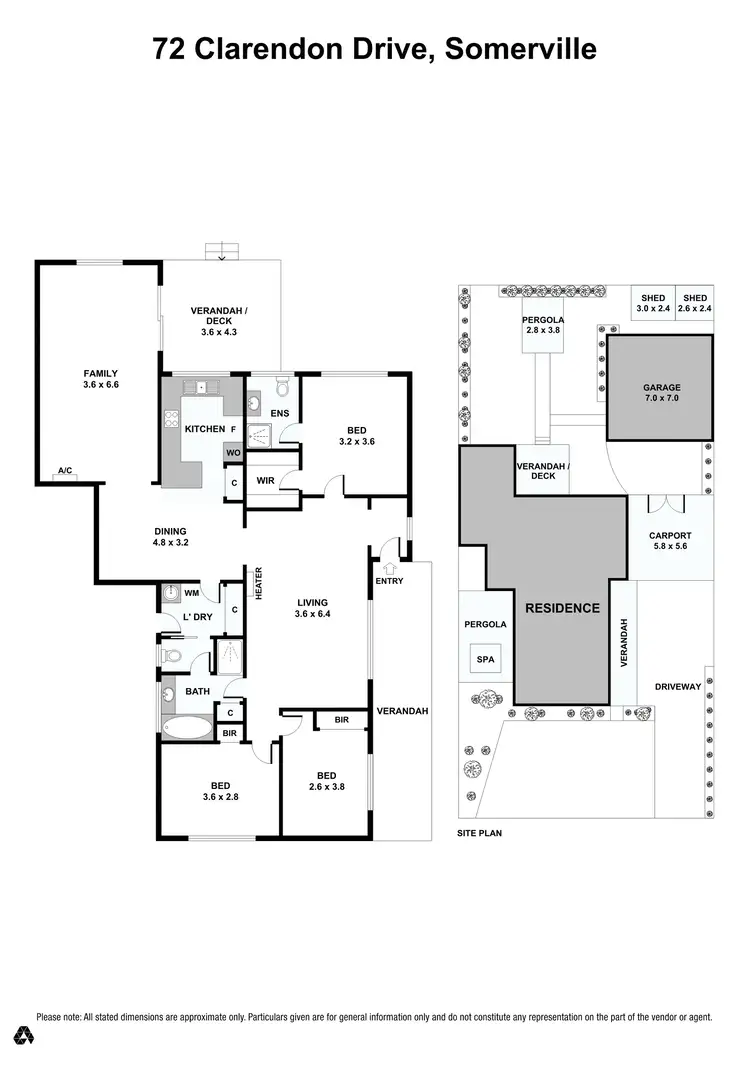 Floorplan of Homely house listing, 72 Clarendon Drive, Somerville VIC 3912