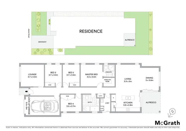 Floorplan of Homely house listing, 6 Jessie Street, Riverstone NSW 2765