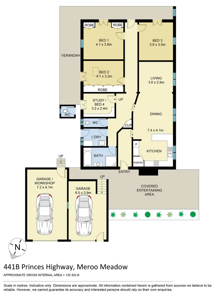 Floorplan of Homely house listing, C441B Princes Highway, Meroo Meadow NSW 2540