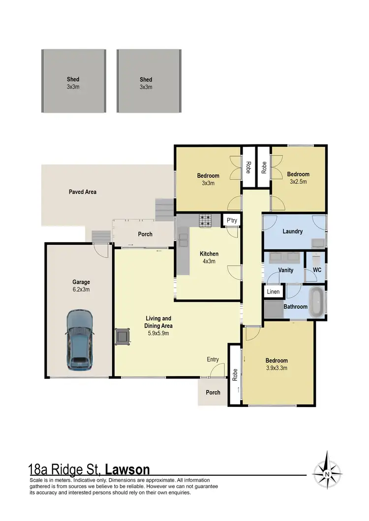 Floorplan of Homely house listing, 18A Ridge Street, Lawson NSW 2783
