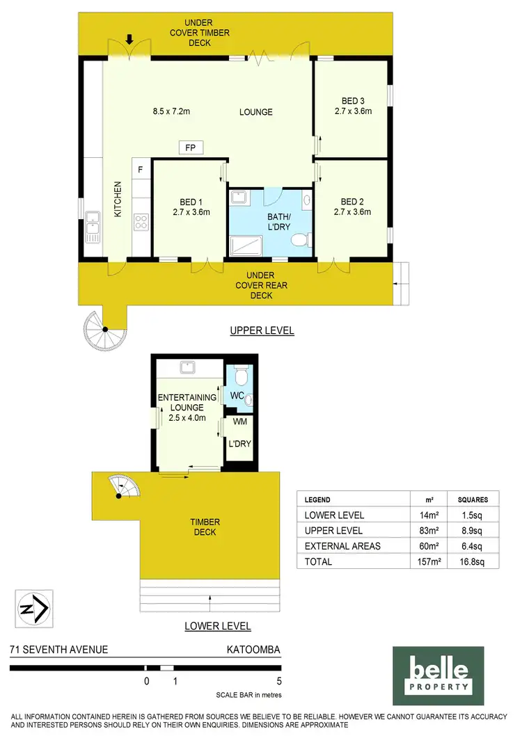 Floorplan of Homely house listing, 71 Seventh Avenue, Katoomba NSW 2780