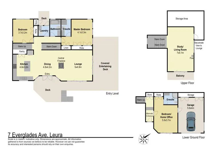 Floorplan of Homely house listing, 7 Everglades Avenue, Leura NSW 2780
