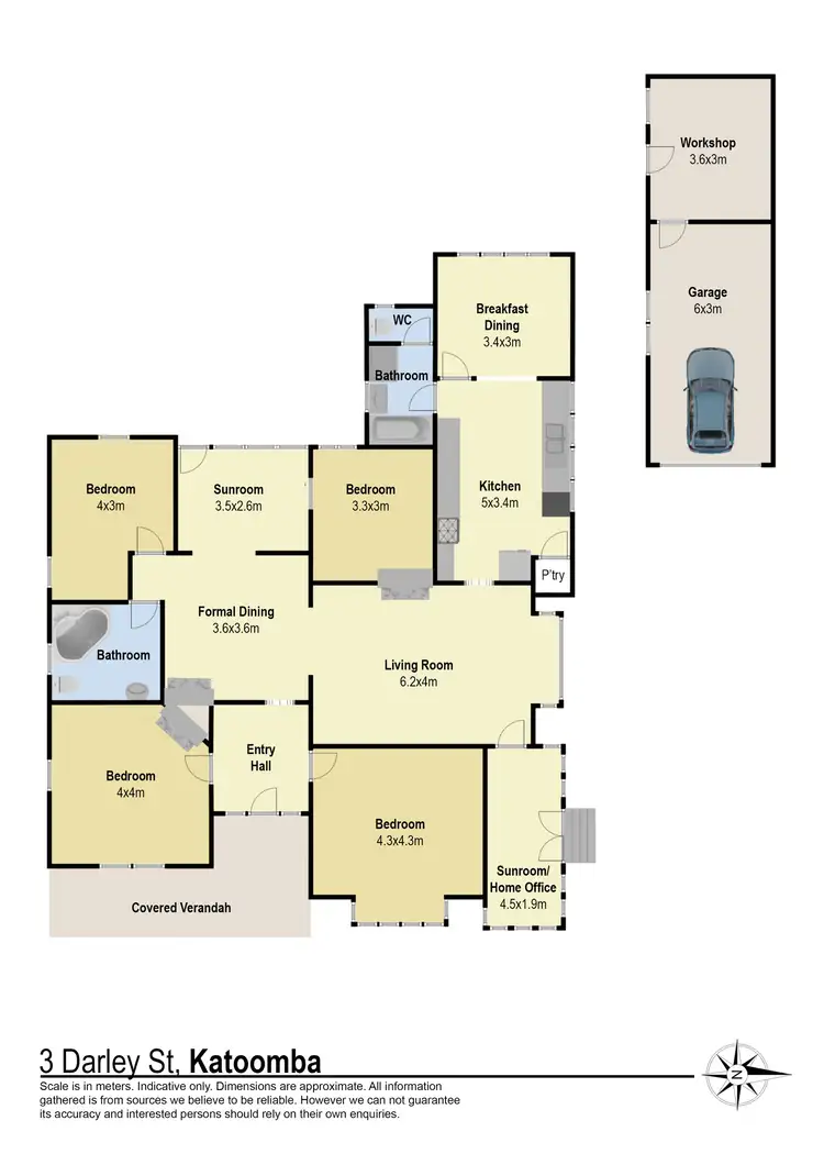 Floorplan of Homely house listing, 3 Darley Street, Katoomba NSW 2780