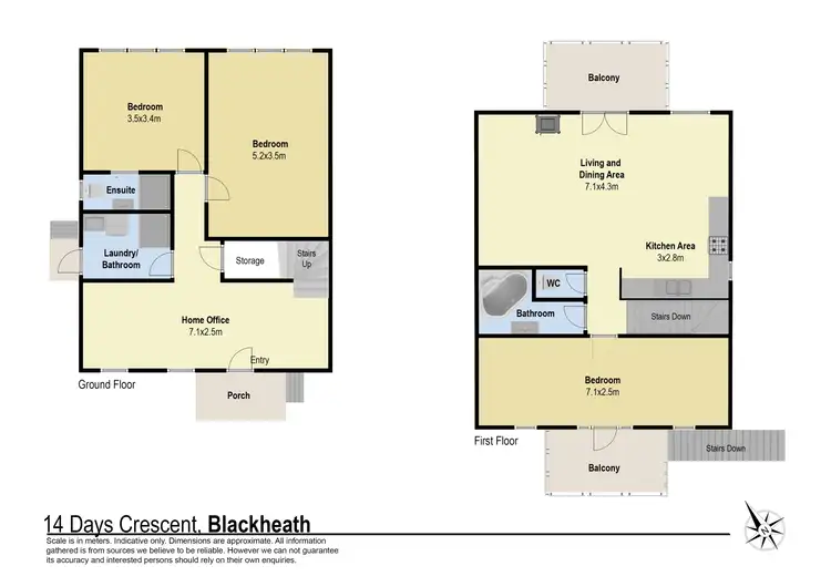 Floorplan of Homely house listing, 14 Days Crescent, Blackheath NSW 2785