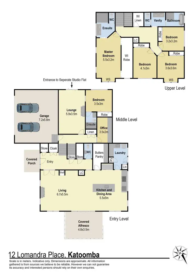 Floorplan of Homely house listing, 12 Lomandra Place, Katoomba NSW 2780