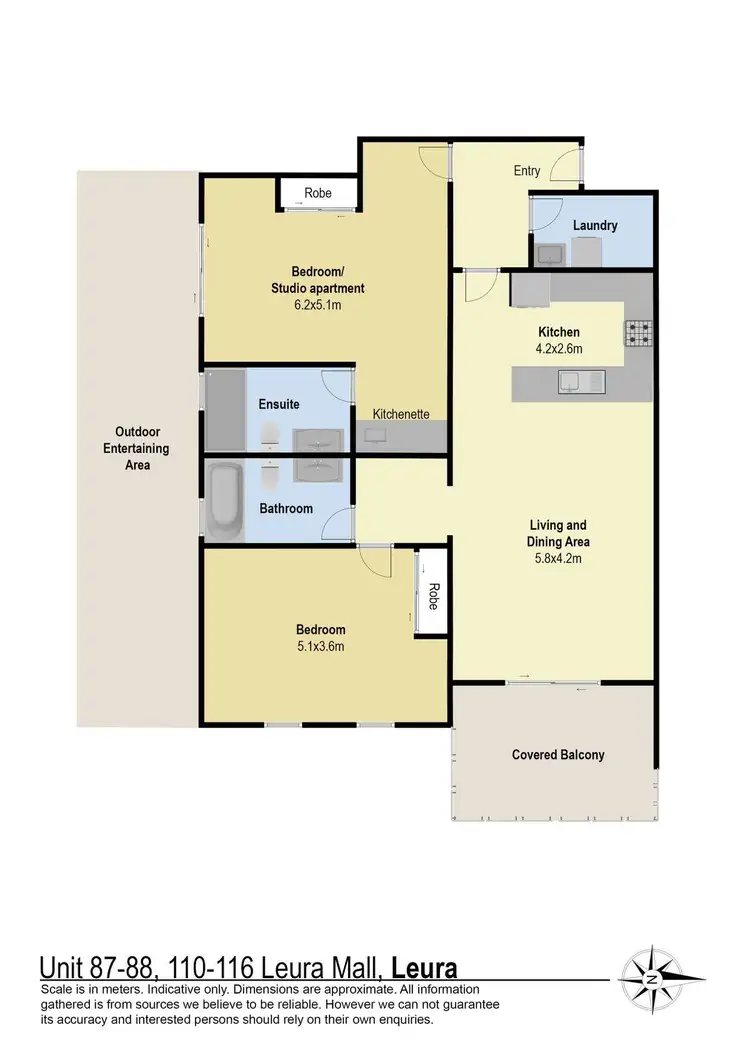 Floorplan of Homely unit listing, Unit 87/100-116 Leura Mall, Leura NSW 2780