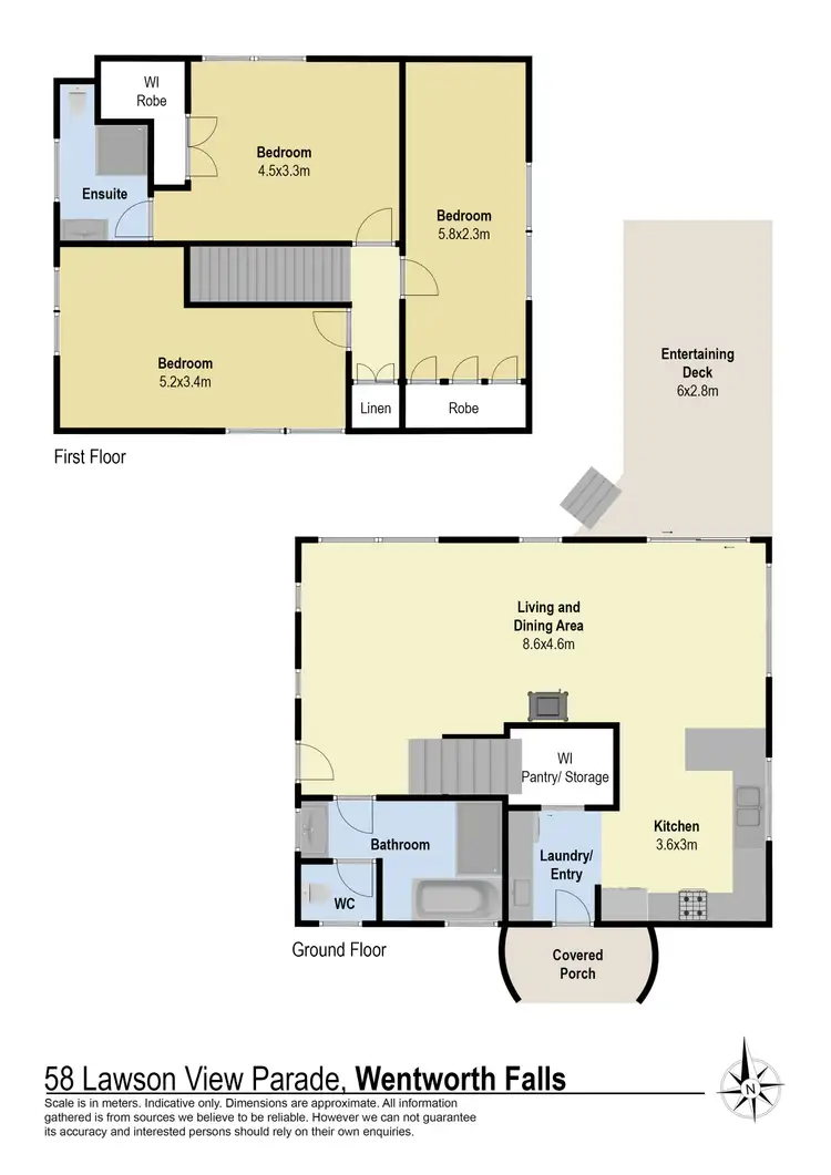 Floorplan of Homely house listing, 58 Lawson View Parade, Wentworth Falls NSW 2782