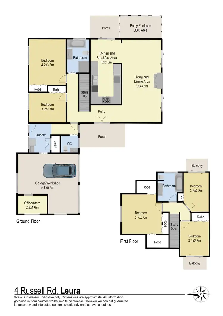 Floorplan of Homely house listing, 4 Russell Road, Leura NSW 2780