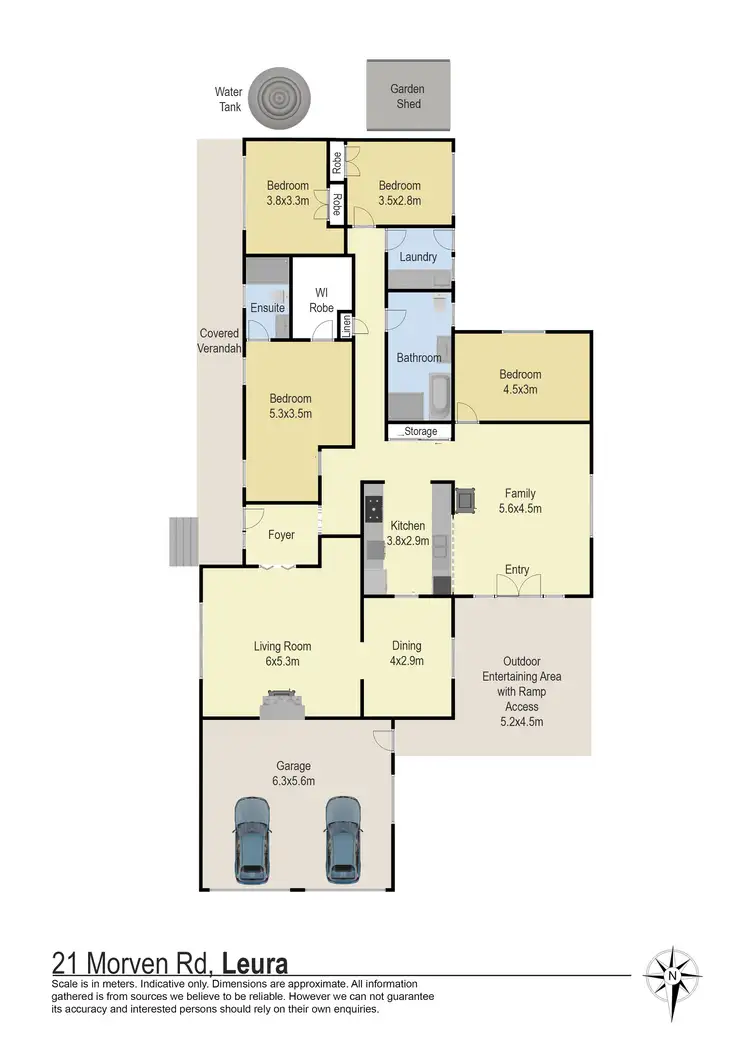 Floorplan of Homely house listing, 21 Morven Road, Leura NSW 2780